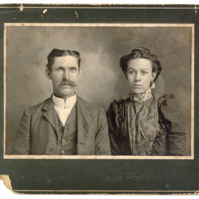 Believed to be Isaac Newton King and Martha (Lapping) King