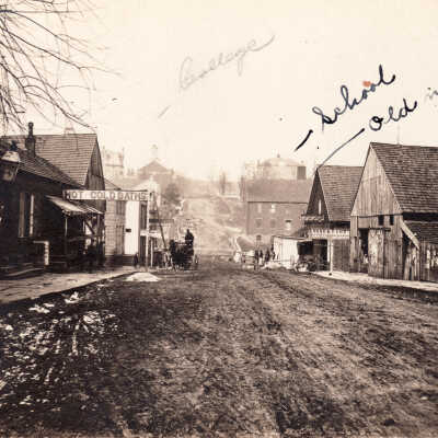 Washington Street (looking north from High Street)