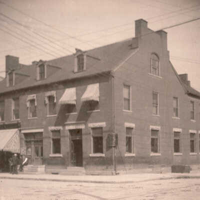 Citizens National Bank, northwest corner of High and Washington Street