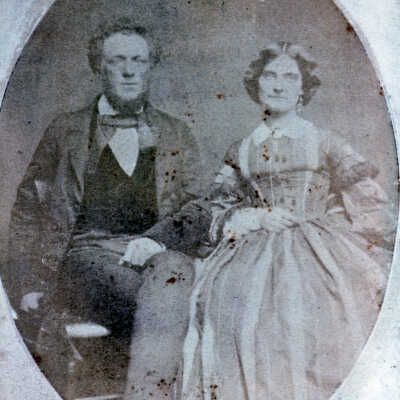 Robert Wylie and his wife, Elizabeth McCormick (Beall) Wylie