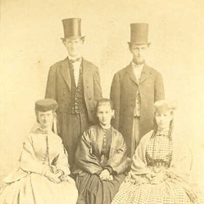 Mitchener Album 01, Photo 57 - James Barclay Reeves [Back, Right]