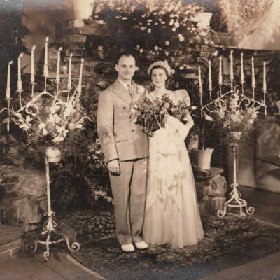 Dr. Alfred John Cantoni and his wife, Helen Gould (Finch) Cantoni.