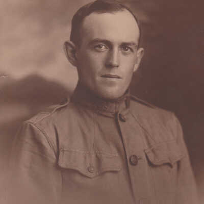 James Burson Patton [1884-1918] in WWI uniform