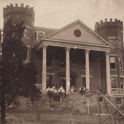 James Beall Wylie home on top of Wylie Avenue in Washington, Pennsylvania