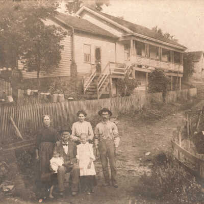 James and Susan (Neal) McVay home in Aleppo Township