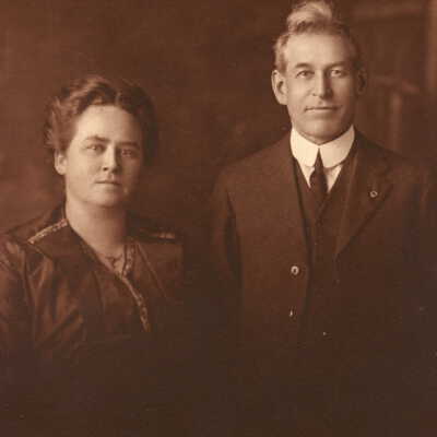 George Harvey Elms and Sarah Margaret (Sellers) (Huffman) Elms