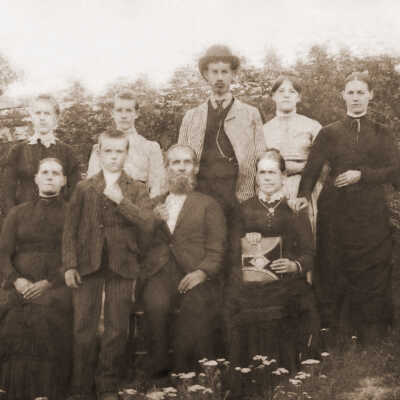 Thomas Jefferson Fry and Eliza (Allum) Fry family