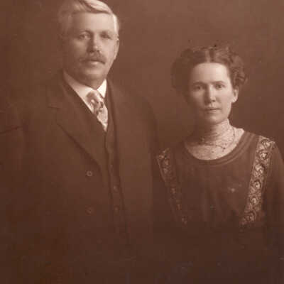 Joseph M. Roberts and his wife, Ida (Staggers) Roberts