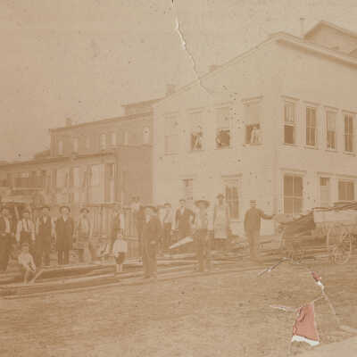 Messenger Building (corner of High and Washington Streets) in Waynesburg