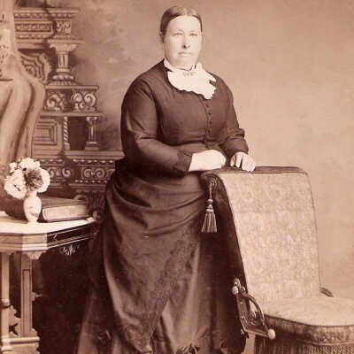 Johnson Album 02, Photo 01 - Mrs. McCollum