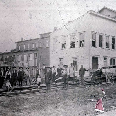 Messenger Building (corner of High and Washington Streets) in Waynesburg