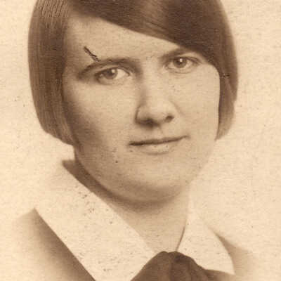 Edna Marie Rice [1909-1986], Waynesburg High School, Class of 1928