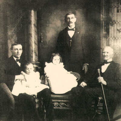 Sayers family - Four generations