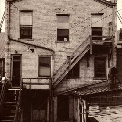 Citizens National Bank Construction Album (Selected Photo 06) - Northwest corner of High and Washington Streets in Waynesburg