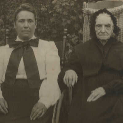 Charlotte (Mason) Scott [Right]