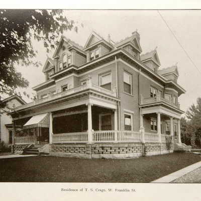 Thomas Spencer Crago and Margaret Leah (Hoge) Crago family home