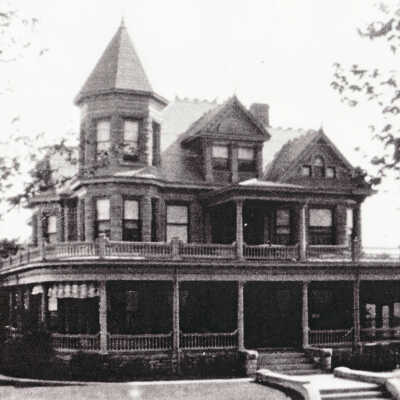 Home of Henry Clay Sayers Jr. [1872-1945] and his wife, Frances Lillian (Scott) Sayers [1873-1949], on West Wayne Street in Waynesburg