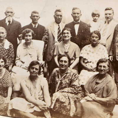 Robert and Catharine (Anderson) Watson family