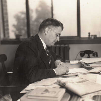 Professor Rodefer, Waynesburg High School
