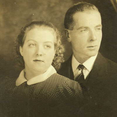 Charles Francis "Qunicy" Adams and his wife, Mary Elizabeth (Jacobs) Adams