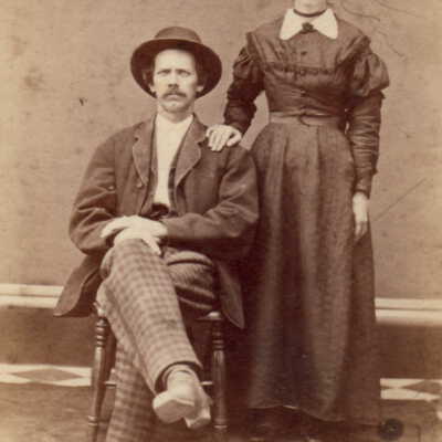 Hoge-Woods Album 01, Photo 03 - James Hoge and Margaret (Kent) Hoge