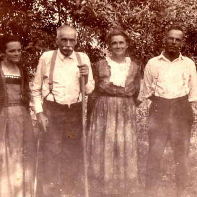 William Henry Bowler and his children