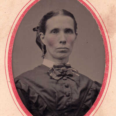 VanCleve Album, Photo 02 - Ursula (Throckmorton) VanCleve