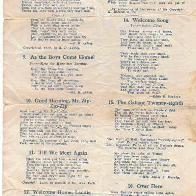 Welcome Home to Pennsylvania's 28th Division