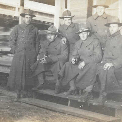 World War I soldiers from Company K, 110th Infantry, 28th Division