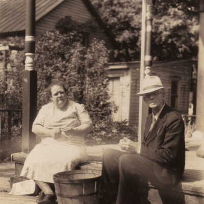 Joseph Warren Jacobs and his wife, Mary Emma (Dulaney) Jacobs