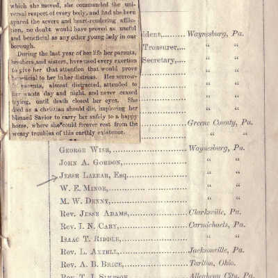 1855 Catalog (Insert B)