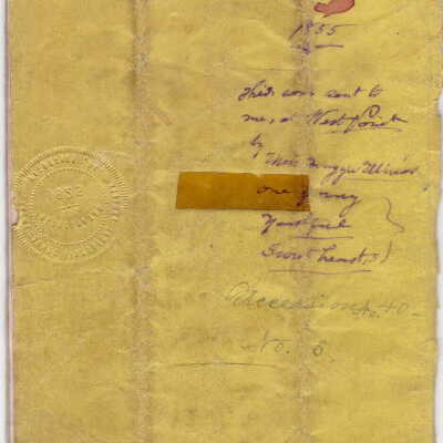 1855 Catalog (Back Cover)