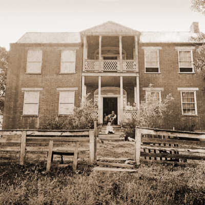 George & Mary (Warrick) Ely farm in Whiteley Township, Greene County, Pennsylvania