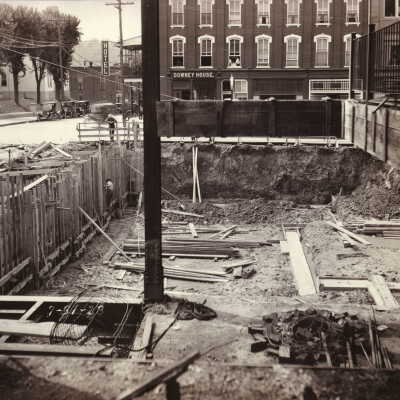 Citizens National Bank Construction Album (Selected Photo 31) - Construction of Citizens National Bank