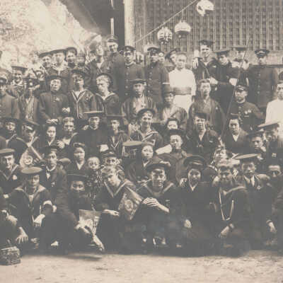 Frank Jones Album (Selected Photos) - Frank Blair Jones with US Navy in Japan