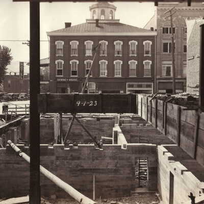 Citizens National Bank Construction Album (Selected Photo 34) - Construction of Citizens National Bank
