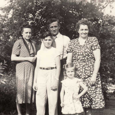 Rex and Irene Marie (Morgan) McVay family