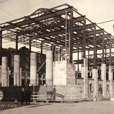 Citizens National Bank Construction Album (Selected Photo 36) - Construction of Citizens National Bank