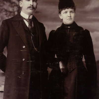 George Brinton McClellan Jacobs and his wife Ina Luella (Maxwell) Jacobs