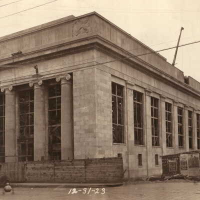 Citizens National Bank Construction Album (Selected Photo 38) - Construction of Citizens National Bank
