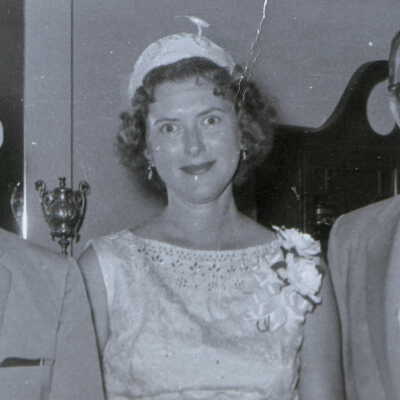 Watson-Danner wedding, 1955