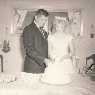 Wedding of William Carroll McVay and Frances "Mickey" (Henderson) McVay