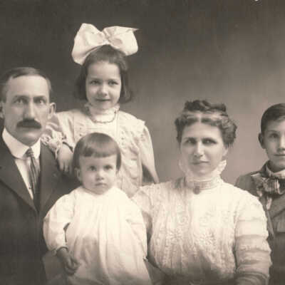 Haman C. Staggers and Samilda (Denny) Staggers family