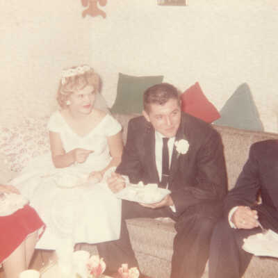 Wedding of William Carroll McVay and Frances "Mickey" (Henderson) McVay