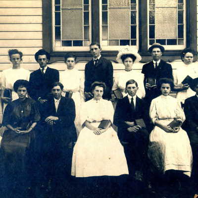 Holbrook Christian Church Sunday School in Holbrook, Center Township, Greene County, Pennsylvania
