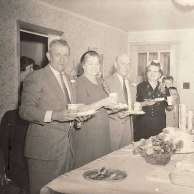 Wedding of William Carroll McVay and Frances "Mickey" (Henderson) McVay