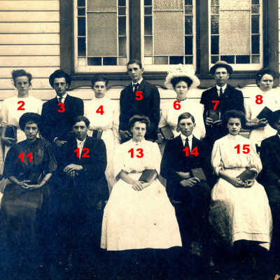 Holbrook Christian Church Sunday School in Holbrook, Center Township, Greene County, Pennsylvania