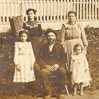 Robert and Catharine (Anderson) Watson family