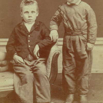 Lee Vernon Kent [Seated] and David Kent [Standing]