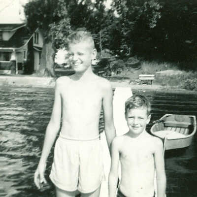 Mitchener Album 01, Photo 68 - Sons of Kenneth Gaddis Baily and Mabel Louise Cooper